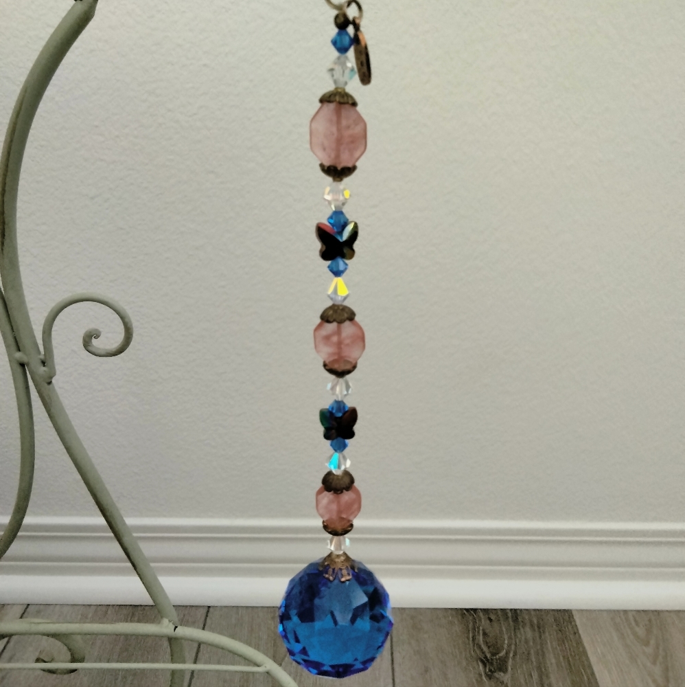 Crystal suncatcher/ornament